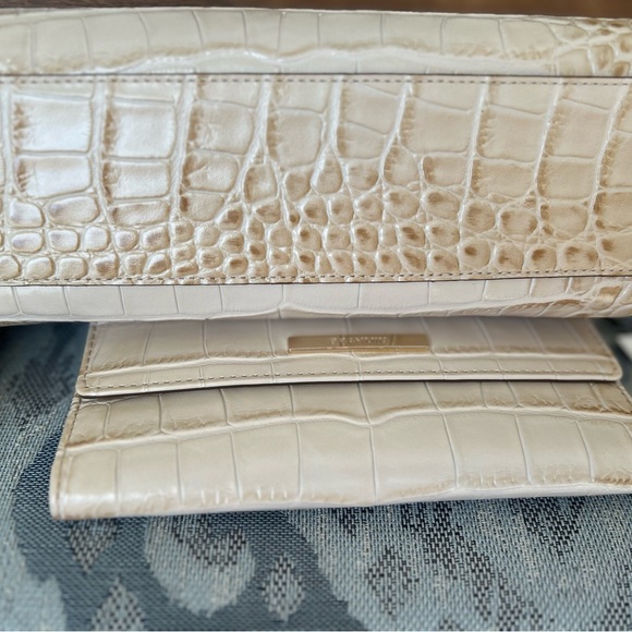 BRAHMIN CLOUD DANCER PAGOSA MATCHING BAG AND WALLET SET - Picture 5 of 12